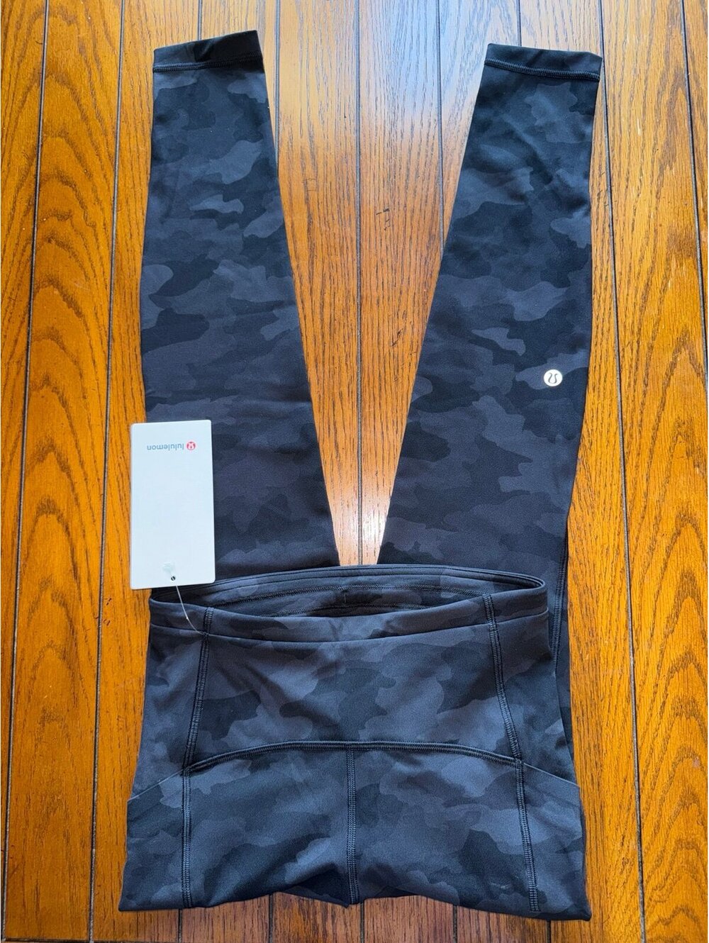 Lululemon Swift Speed With Pockets High Rise 28” Heritage Camo Black Size 4 NWT